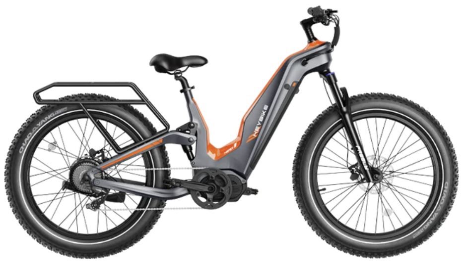 Heybike Hero 26 Inch Carbon Fiber Electric Bicycle