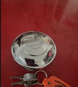 Harley Davidson Locking Chrome Gas Cap