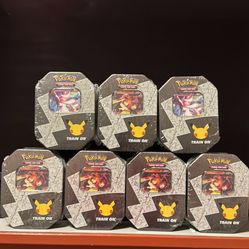 Celebrations Tins x7