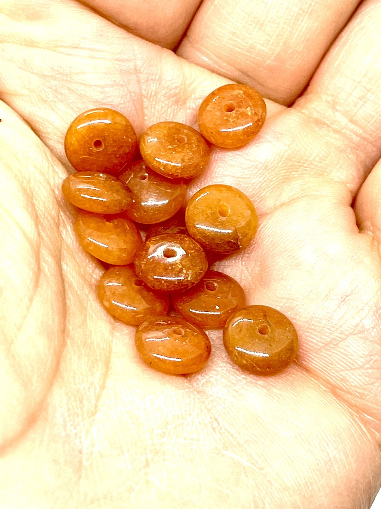 Lot Of 98 Carnelian Beads
