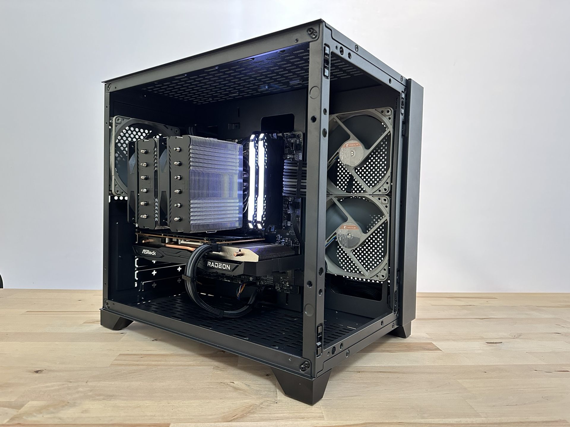 Black/Grey Mid-Range PC (AMD Ryzen 5 5600X | Radeon RX 6650 XT)