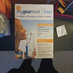 MY PURE MIST by Vapore Portable cordless steam inhaler HEALTH & WELLNESS Dr. recommended