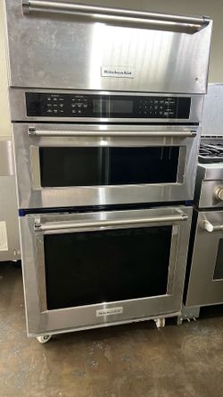 KITCHEN AID 30”WIDE MICROWAVE OVEN COMBO