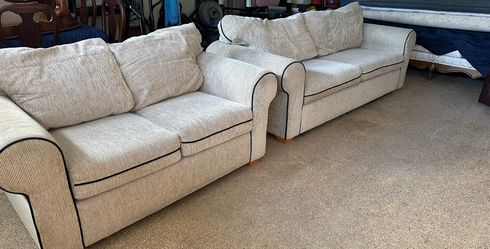 Couches!!! Sofa and love seat - matching