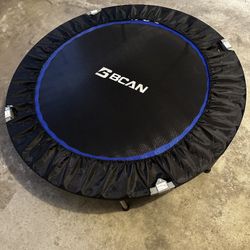 BCAN 48'' Foldable Mini Fitness Trampoline $50 Or Best Offer 