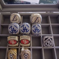 Sports Championship Rings ( PLEASE READ DESCRIPTION BELOW )