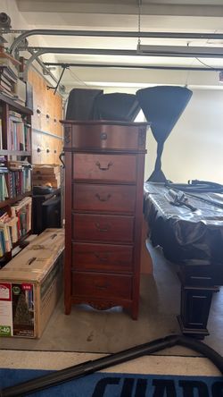 All real Wood chest drawer