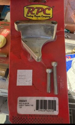 Aluminum Chevy Timing Tab