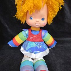 Vintage 1983 Rainbow Brite Doll 15” Plush Toy