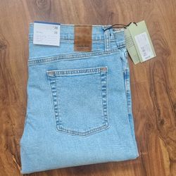 Goodfellow & Co Men's Skinny Fit Jeans - Light Blue 38x36