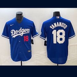 Jersey Blue And White Yamamoto 18 New Autentica Size S To Xxl $ 70 