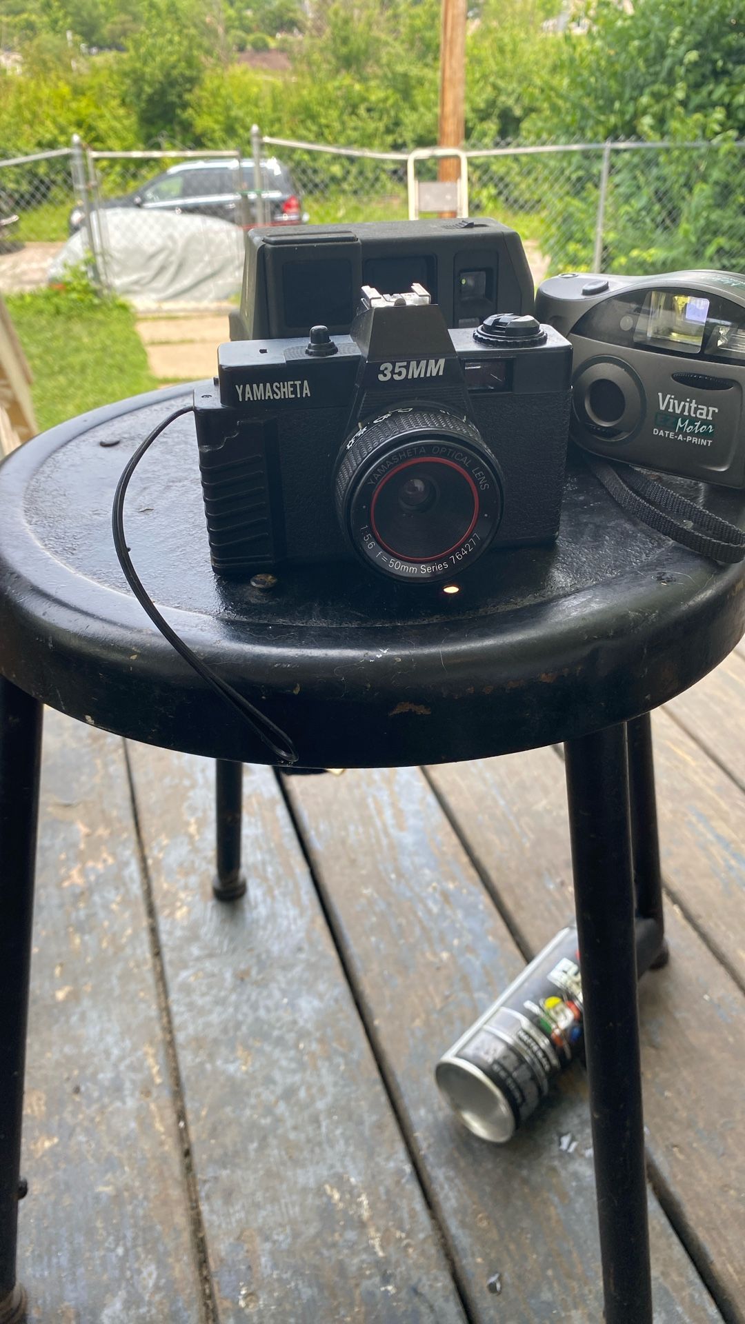 Old or antique cameras