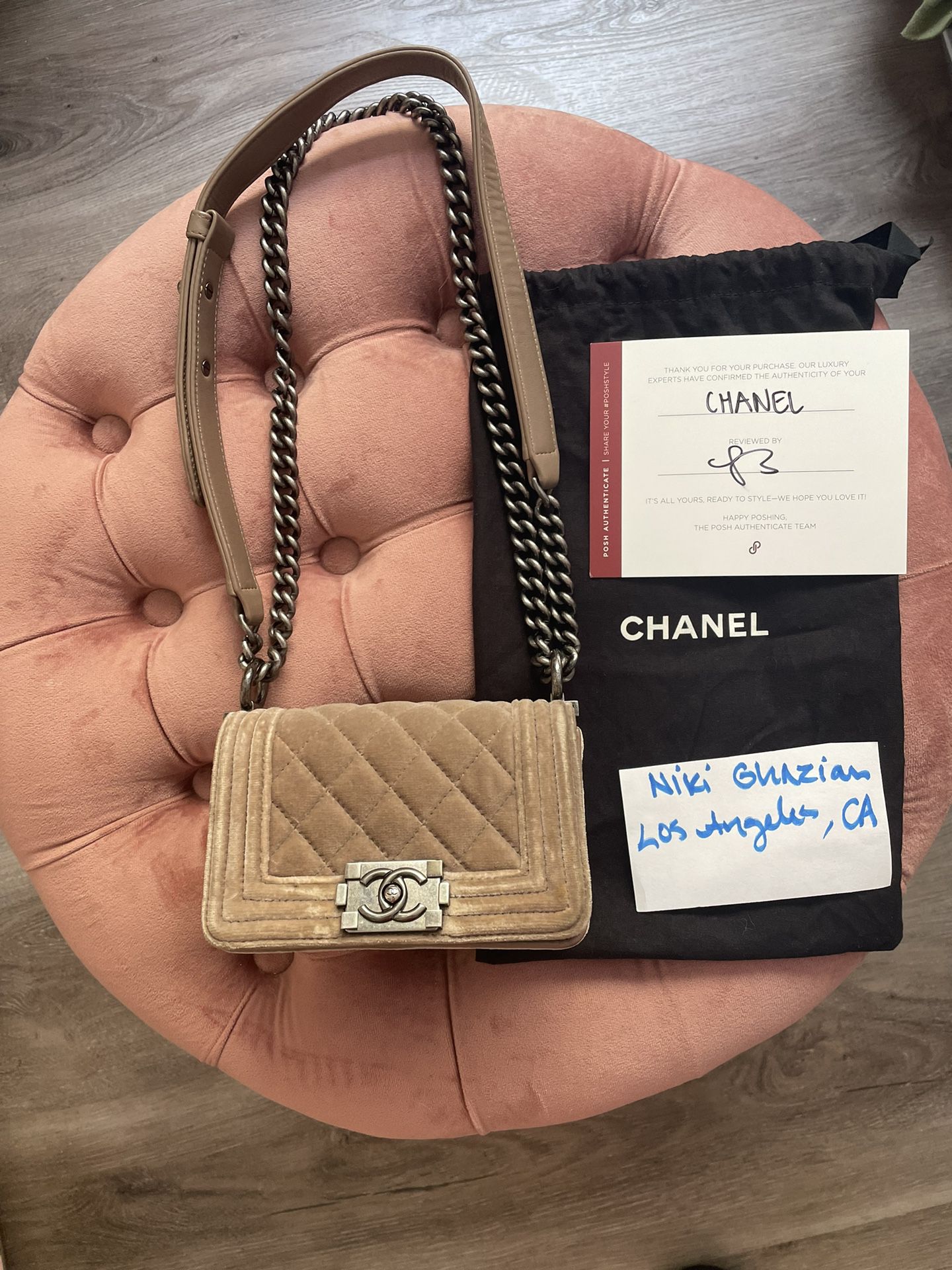 AUTHENTIC Chanel Boy Bag! Excellent Pre-Owned Condition