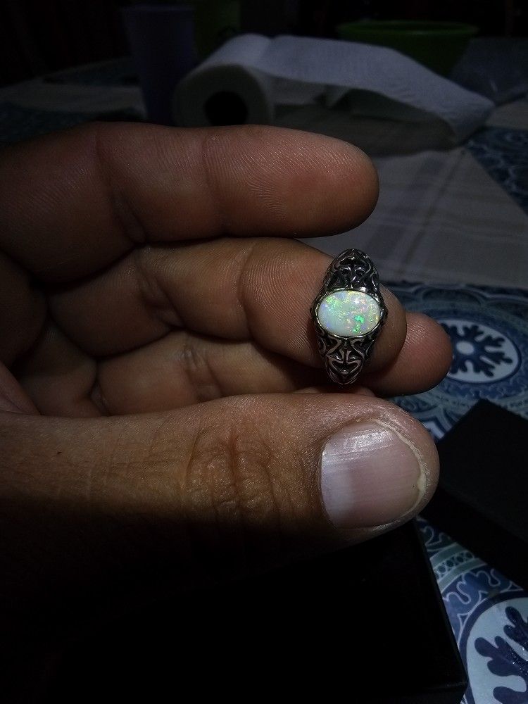 Australian Opal Rings