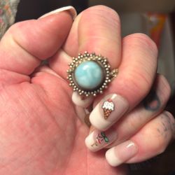 Larimar Ring