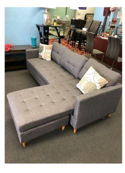 New Blue Grey Sectional Sofa