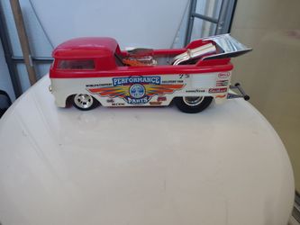 1999 Mattel 1/8 scale customized VW track bus