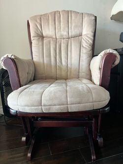 Glider Rocking Chair w/ Ottoman