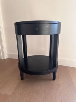 2x Crate & Barrel Bedside Table