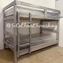 Twin Bunk Bed And Mattress 