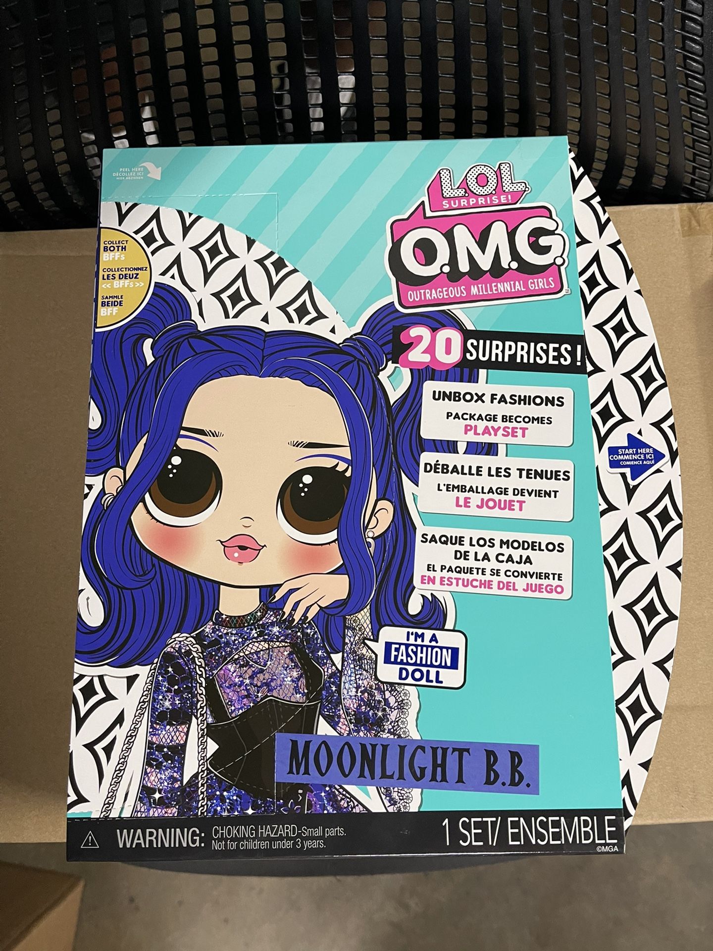 LOL SURPRISE OMG Moonlight B.B. Doll -  Brand New 