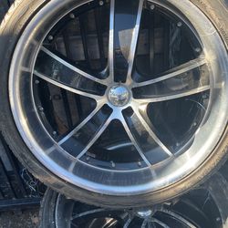 22”Rims And Tires