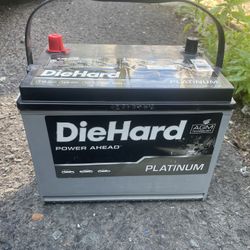Brand New 24f agm Die Hard Platinum Battery 