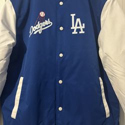 Dodgers Blue Jacket Xl Available 