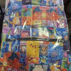 Pokémon Backpack With Laptop/Tablet Pocket And Side Bottle Pockets
