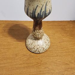 Ceramic Wine Goblet.  