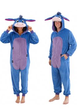 Eeyore onesie Halloween costume