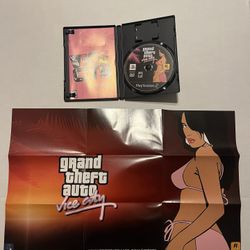 Grand Theft Auto : VICE CITY Original Black Label Sony PlayStation 2 PS2 CIB