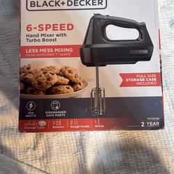 Black And Decker New Hand Mixer 