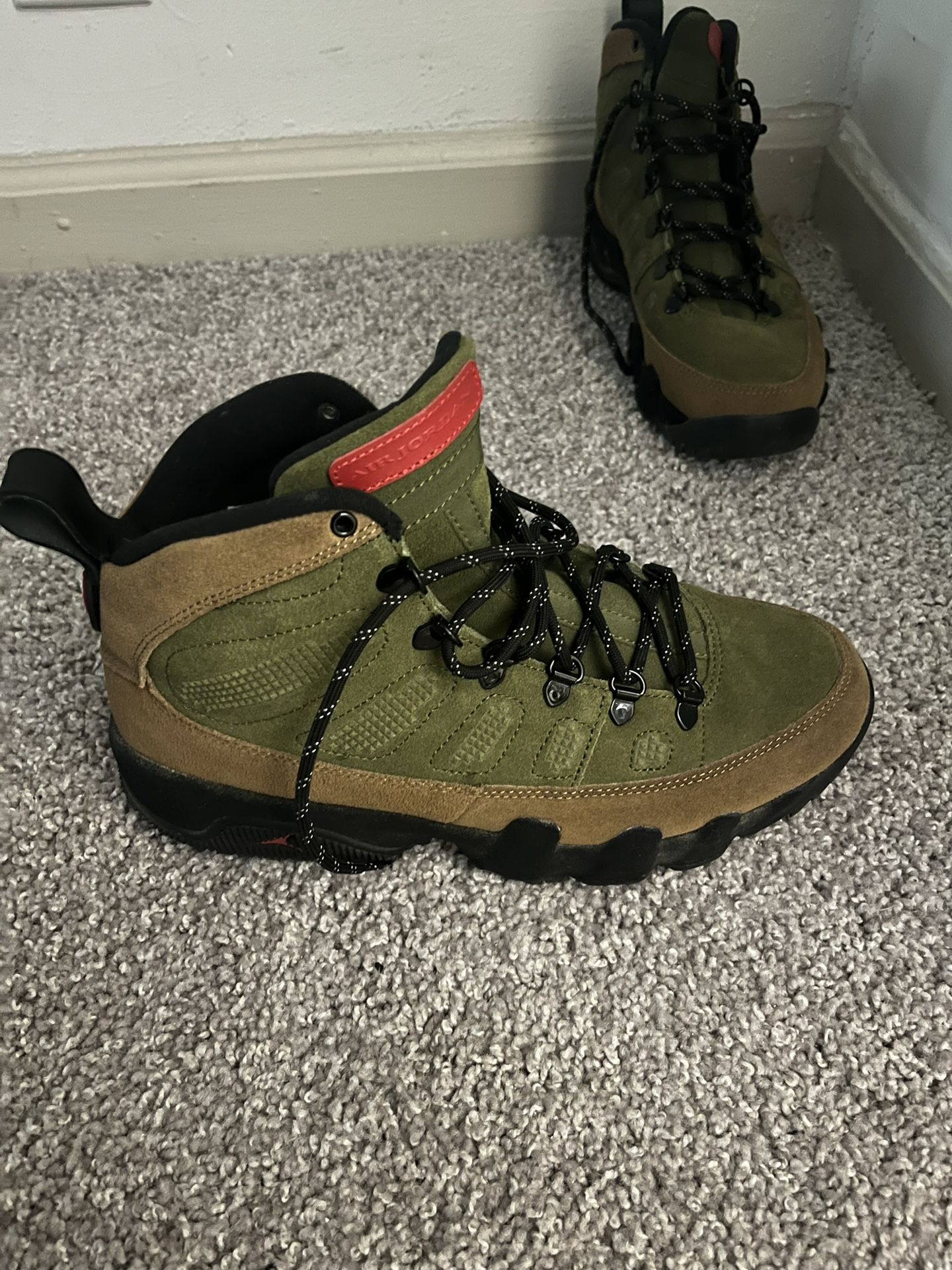 Jordan 9’s Boots