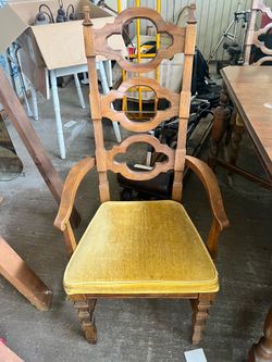Solid wood dinning room chairs