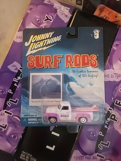 2000 - Johnny Lightning SURF RODS - BAHAMA MAMAS - PICKUP TRUCK