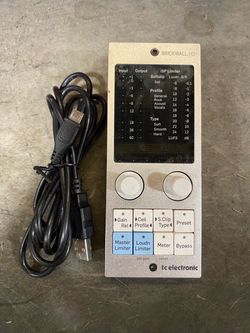 TC electronic limiter plugin plus controller