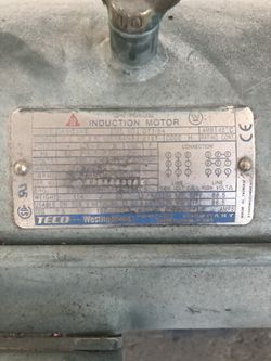 Air compressor motor