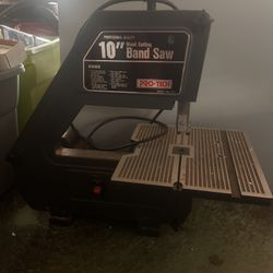 Pro-Tech 10" Wood Cutting Band Saw, model number 3104.