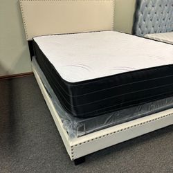 NEW TWIN FULL QUEEN KING SIZE BED WITH MATTRESS AND BOXSPRING INCLUDING FREE DELIVERY- BEDROOM FURNITURE SPECIAL FINANCING 