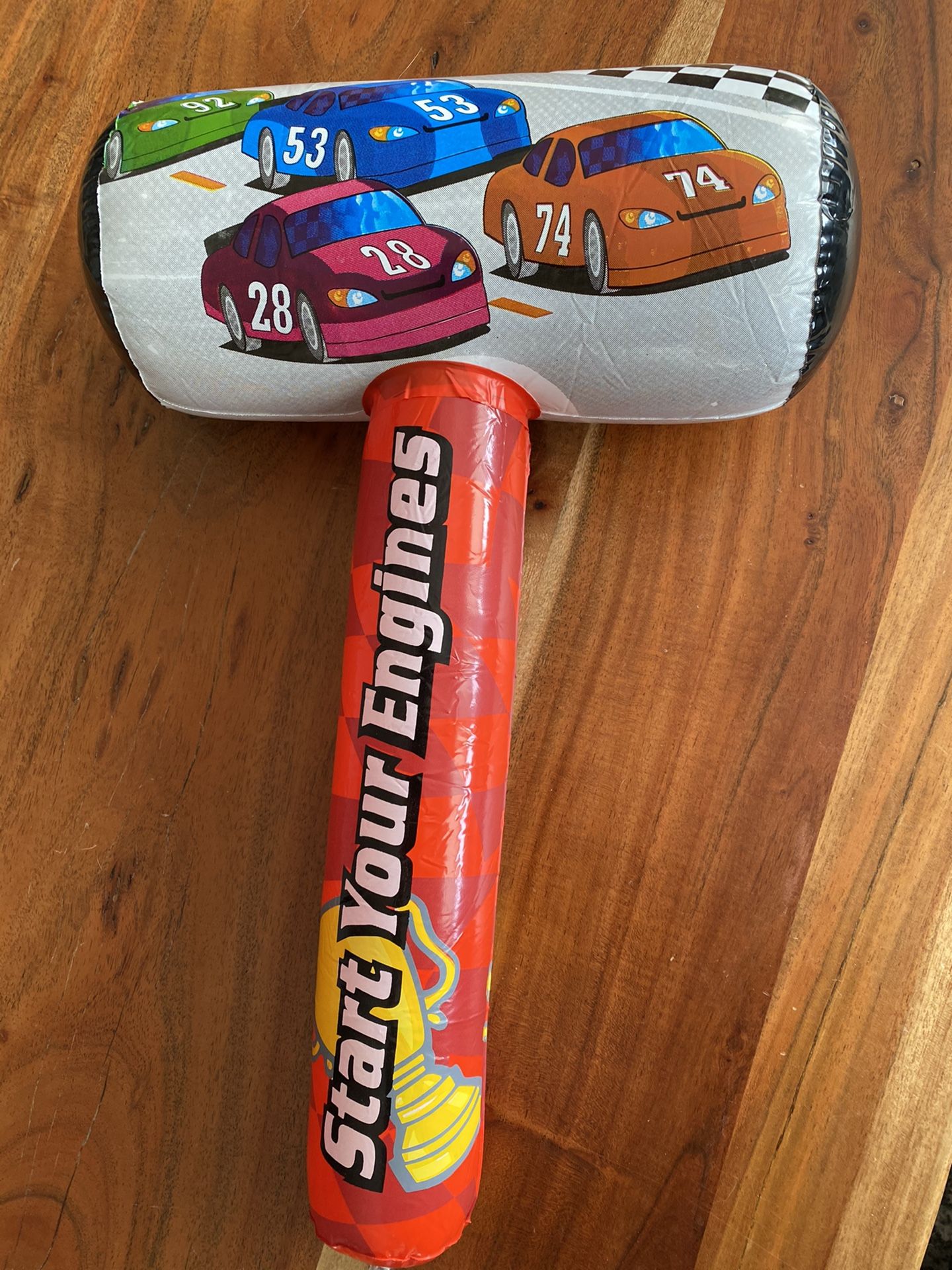 New 22” race car inflatables- quantity 24 for $1 each