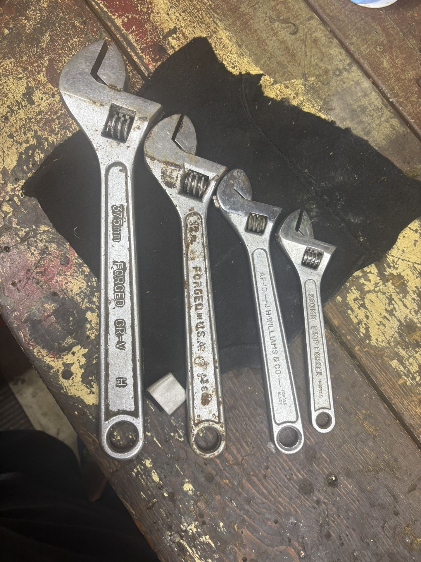 Adjustable Wrenches 