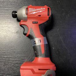 Milwaukee M18 18V Lithium-Ion Brushless Cordless 1/4 in. Compact Impact Driver (Tool Only)