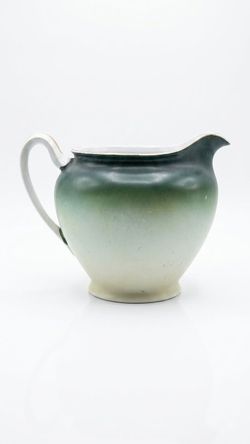 Victorian Floral Porcelain Pitcher