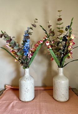 2 Hearth & Hand Magnolia Vases