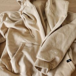 Cloud Zip Hoodie L/XL - Taupe