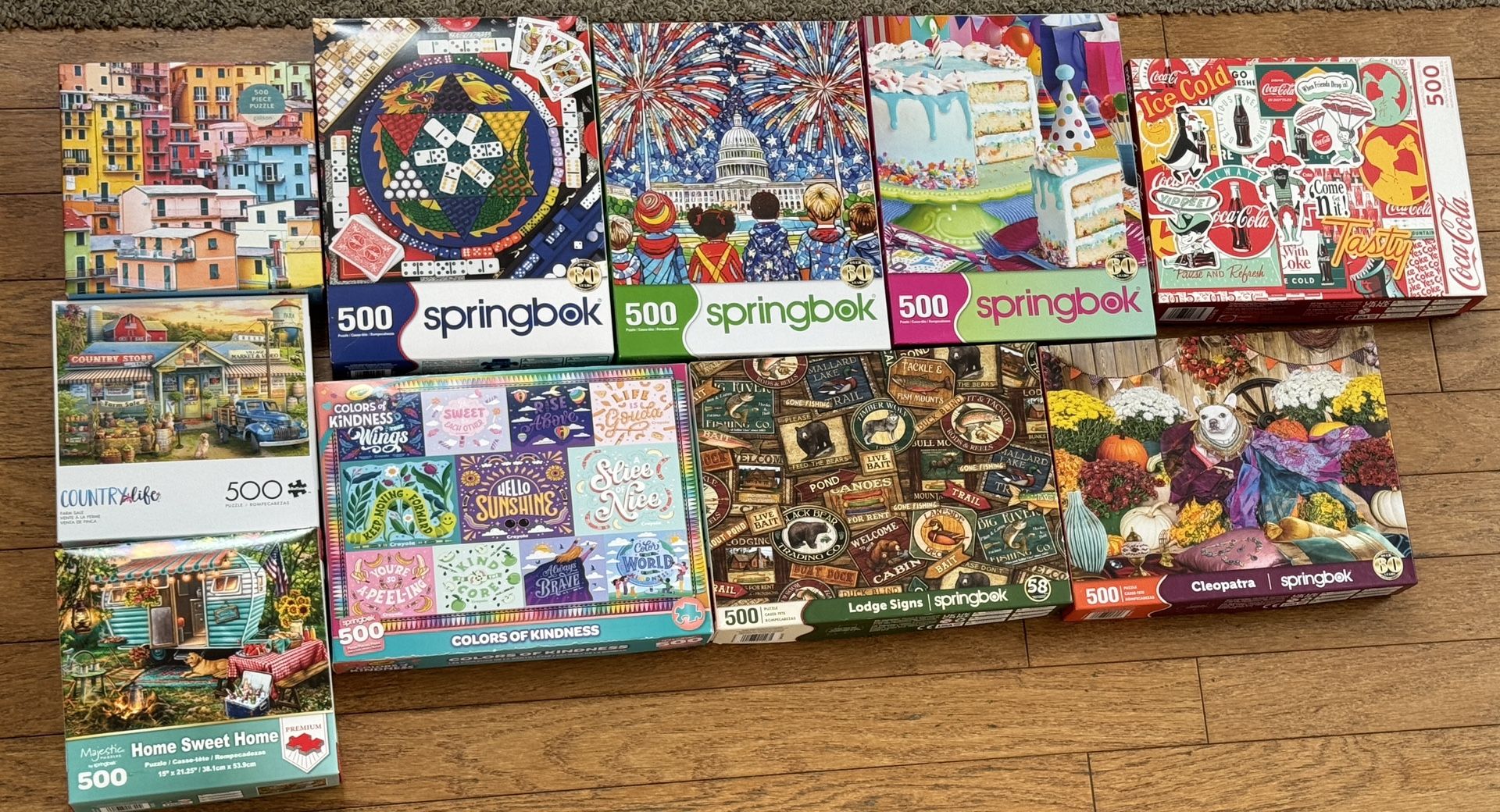 Puzzles (lot of 10)