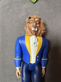 Disney’s Beauty And The Beast Doll, Beasts Head Changes From Prince To Beast