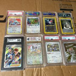 POKEMON GRADED LOT, PSA, SGC, PGX & ELECTRIC