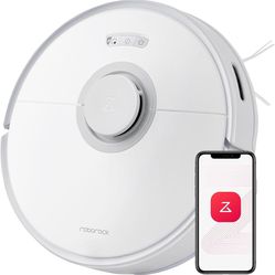 roborock Q7 Max Robot Vacuum and Mop Cleaner, 4200Pa Strong Suction, Lidar Navigation, Multi-Level Mapping, No-Go&No-Mop Zones, 180mins Runtime, Works